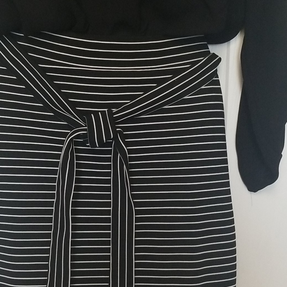 Loft Striped Skirt